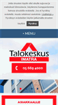 Mobile Screenshot of imatrantalokeskus.fi